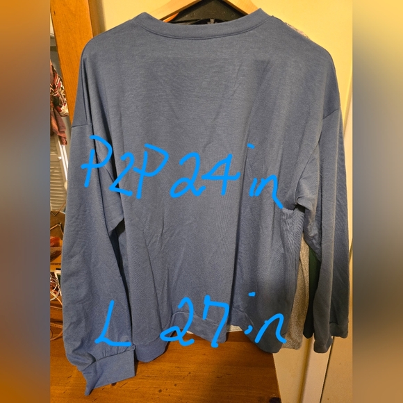 Blue Cat Funny Introvert Graphic Sweatshirt 2XL - Picture 6 of 6